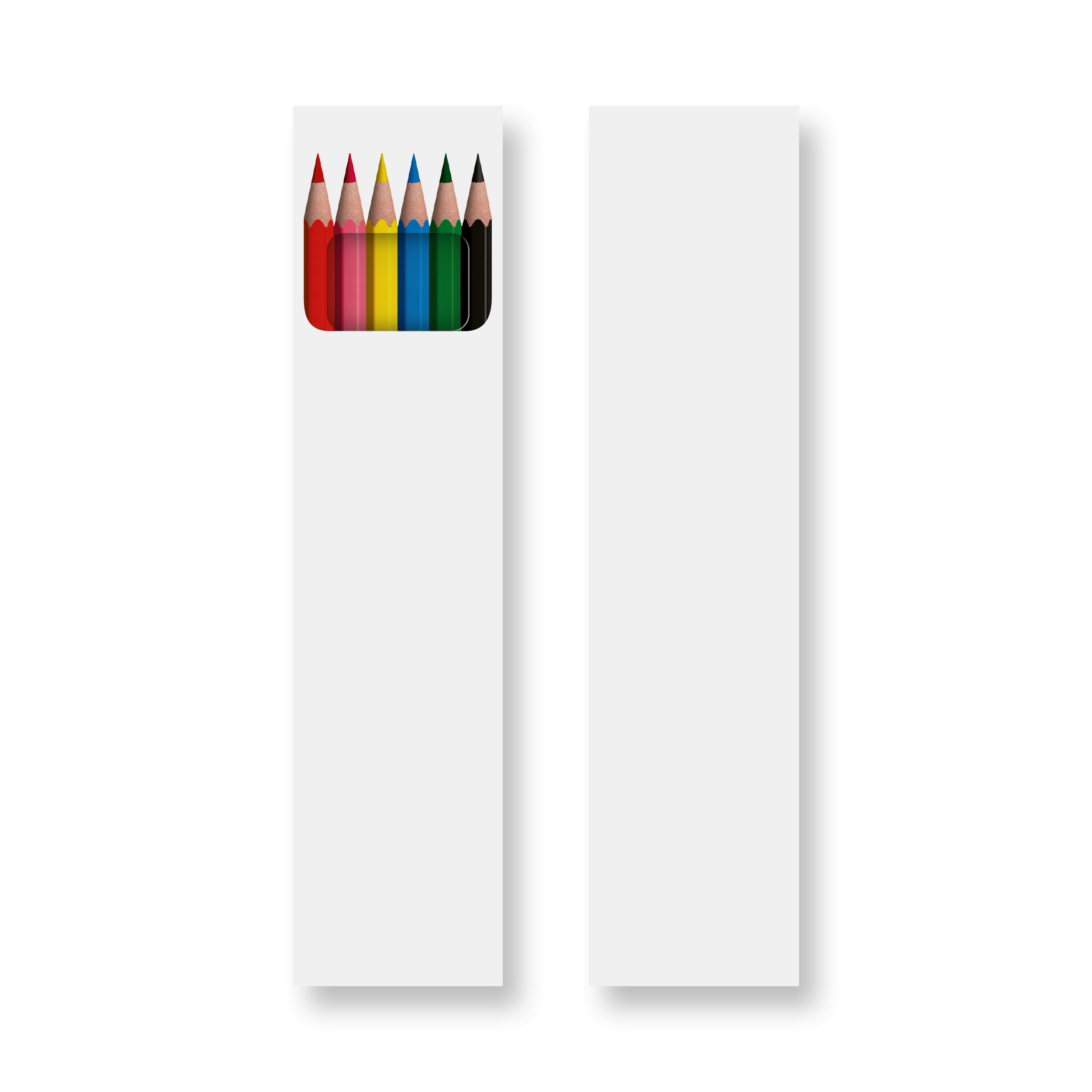 Set personnalisable de 6 crayons de couleur BIC® Kids Evolution® Couleur Multicolore
